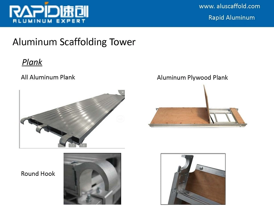 Aluminum Tubular Scaffolding Formwork Building Steps Truss Mobile Tower Scaffold System