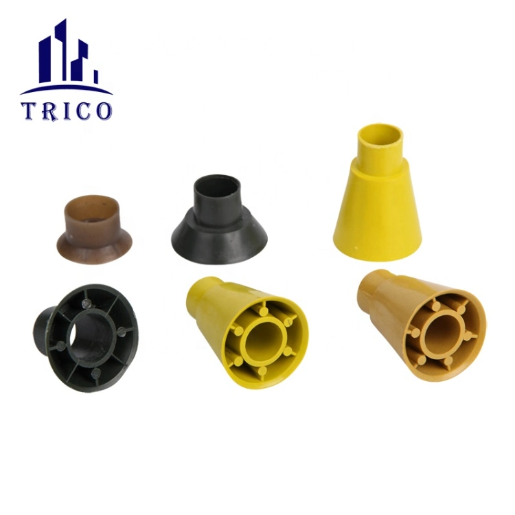 Formwork Tie Rod System PVC Plastic Spacer Tube with Plastic Cone