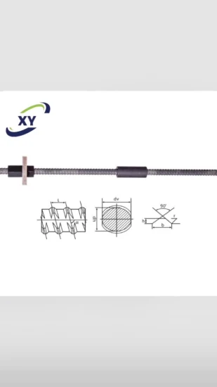 15/17mm Formwork Q235 Steel 6m Tie Rod Concrete Wall Formwork Tie Rod System From China Factory
