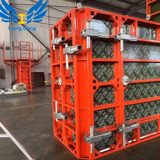 Aluminum Frame Formwork with 15mm Plywood for Shear Wall Concrete Construction