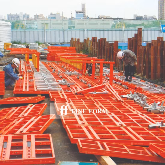 Column Concrete Steel Shuttering Concrete Formwork