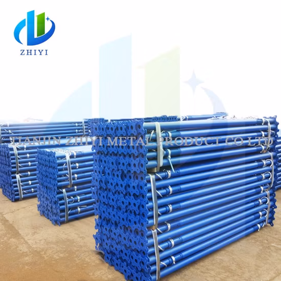 Galvanized Adjustable Steel Scaffolding Shoring Telescopic Props for Aluminum Formwork