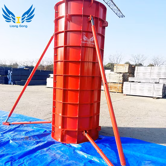 China Manafucturer Special Steel Circle Column Formwork for Concrete Pouring Column Formwork