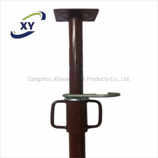 Construction Galvanized Painted Scaffolding Formwork Acro Jack Jack Base Steel Shoring Adjustable Steel Prop for Building Material